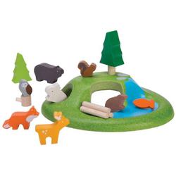 Plan Toys Plan City houten speelstad poppentjes Animal Set
