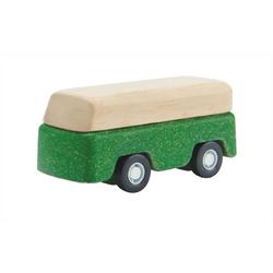 Plan Toys houten bus groen
