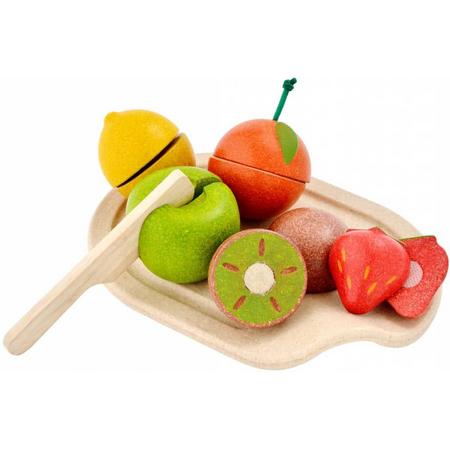 Plan Toys houten keuken accessoires Fruit assortiment