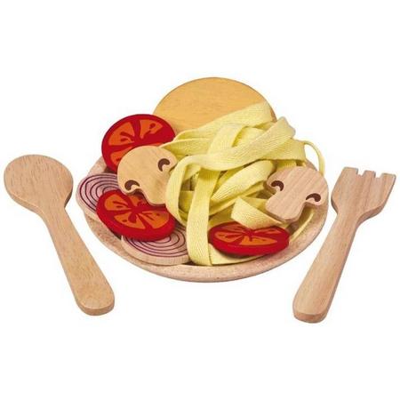 Plan Toys houten keuken accessoires Spaghetti