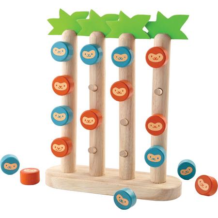 Plan Toys  houten kinderpel Monkey in a row