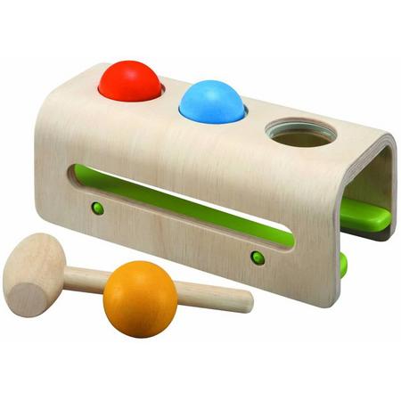 Plan Toys houten leerspel Hammer Balls