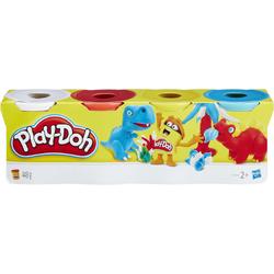 Play-Doh 4 kleuren potjes - 448 gram - Klei