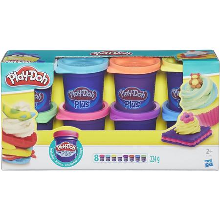 Play-Doh Plus 8 kleuren potjes - 226 gram - Klei