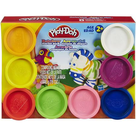 Play-Doh Regenboog pack 8 kleuren - 448 gram - Klei