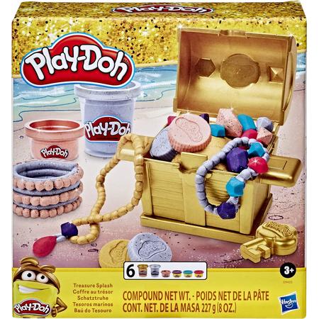 Play-Doh Schatkist - Klei Speelset - Glitterkleuren