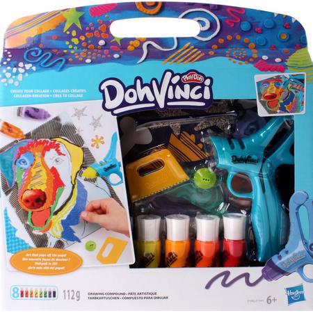 Play-doh Dohvinci Stencil Your Art Blauw 12-delig