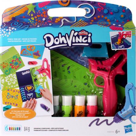 Play-doh Dohvinci Stencil Your Art Roze 11-delig