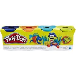 Play-doh Kleiset 4-delig Blauw/oranje/aqua/geel