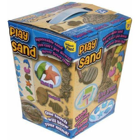 1 KiloGram Play Sand inclusief 6 vormpjes en 4 stuks gereedschap