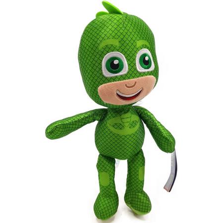 PJ Masks - Gekko (groen) - Pluche Knuffel - 35 cm