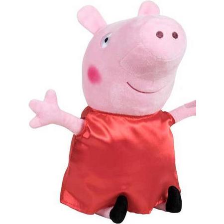 Play By Play Knuffel Peppa Pig Junior 20 Cm Polyester rood