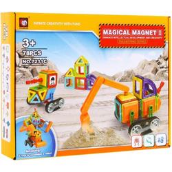 Magnetisch Speelgoed Blokken 78 Delig Play&Grow