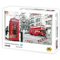 Puzzel 1000 stukjes Volwassenen London Bus Telefooncel Rood