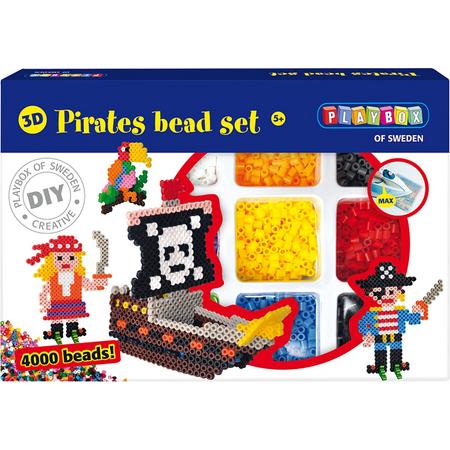 Playbox Strijkkralen Piraat Set (vanaf 5 jaar)