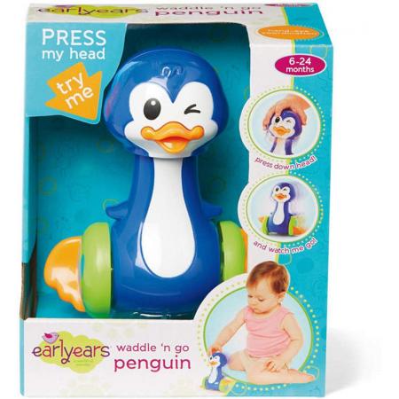 Playing Kids Push & Go Animals Pinguïn