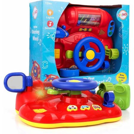 Playkidz My First Steering Wheel - Mijn Eerste Stuurtje - Baby Stuur met Muziek