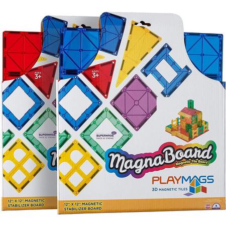 Playmags 3D Magnetische Tegels - Mega Boord