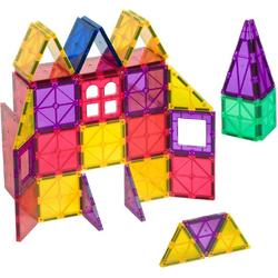 Playmags 3D Magnetische Tegels Set - 60 Delige