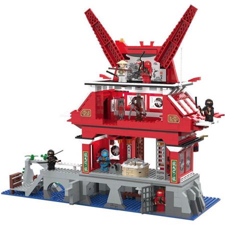 Tempel Bouwstenenset XL - 1438- delige Bouwset - Replica Lego Bouw speelgoed