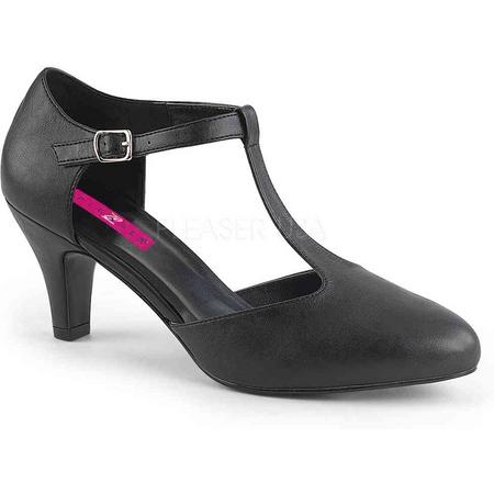Pleaser Pink Label Hoge hakken -44 Shoes- DIVINE-415 Zwart