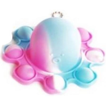 Plop Up! Fidgetspel Octopus Marble 9,2 Cm Turquoise/paars