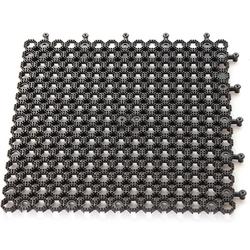 Bescherm mat   zwart 50x50 (per 2)