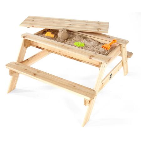 Plum houten zand & picknicktafel