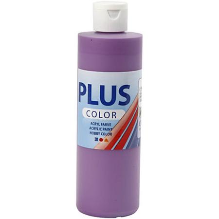 Plus Color Acrylverf - Verf - 250 ml - Dark Lilac