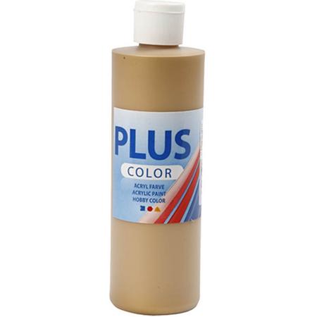 Plus Color Acrylverf - Verf - 250 ml - Gold