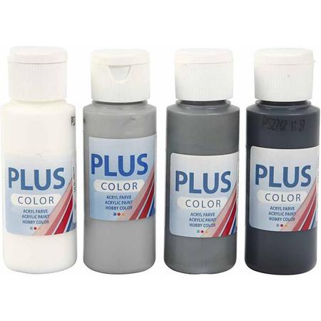 Plus Color Acrylverf Paris - Verf - Set 4x60 ml