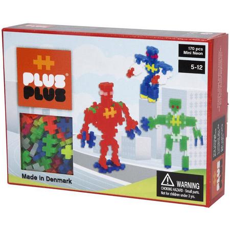 Plus-Plus Mini Neon - Robots - 170 stuks