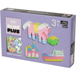 Plus-Plus Mini Pastel 3-in-1, 480 stuks - Constructie blokken