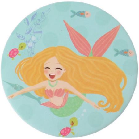 Pms Inklapbare Spiegel Mermaid Zwemmend Mintgroen 7,5 Cm