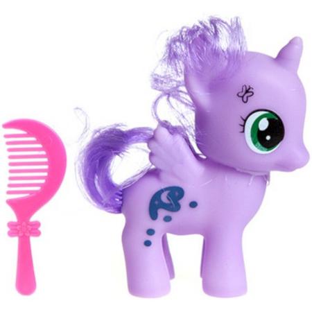 Pms Speelset Magical Pony 6 Cm Paars 2-delig