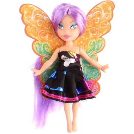Pms Tienerpop Fairy Doll Princess 12 Cm Zwart