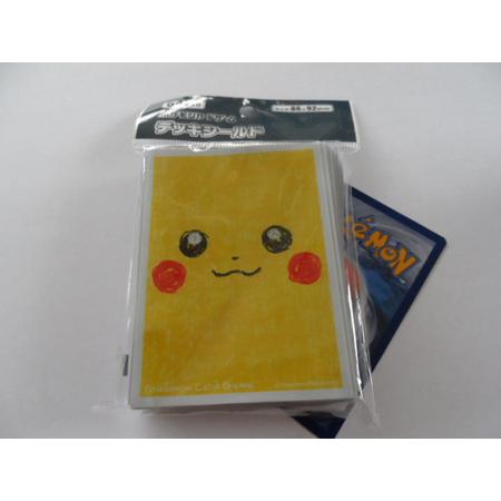 Japanse Pokemon card sleeves / kaart hoesjes Pikachu Cheeks