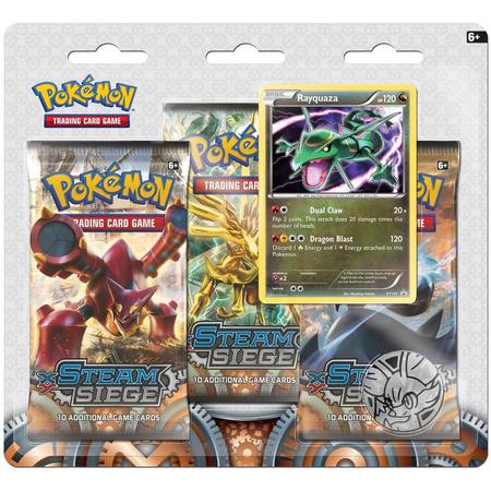 Pokemon XY Steam Siege 3 Booster Blister Rayquaza
