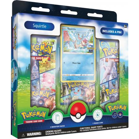 Pokémon Go Pin Box Collection - Squirtle - Pokémon Kaarten