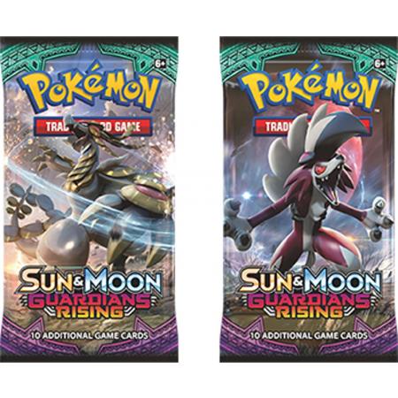 2 pakjes Pokemon Kaarten Sun & Moon Guardians Rising