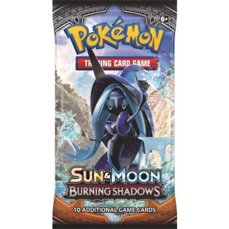 3 Pakjes Pokemon Kaarten Sun & Moon Burning Shadows