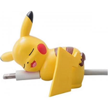 Cable bites slapende Pikachu - Pokémon - Telefoon Accessoires - Kabelbeschermer