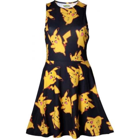 POKEMON - Black All Over Pikachu Dress (M)