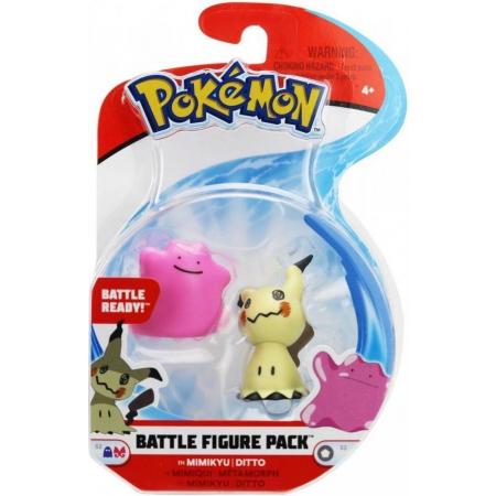 Pokemon: Battle Figure Pack - Mimikyu vs. Ditto