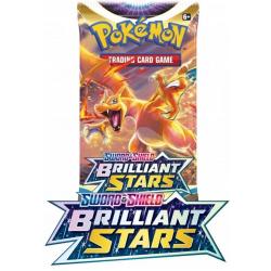 Pokemon  Boosterpack - Brilliant Stars- 1 pakje a 10 kaarten