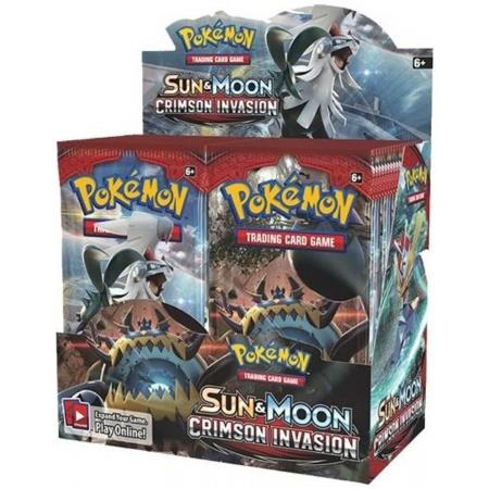 Pokemon Sun & Moon Crimson Invasion - Boosterbox