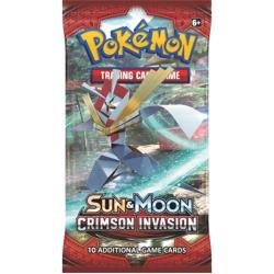 Pokemon Sun & Moon Crimson Invasion Booster Pack
