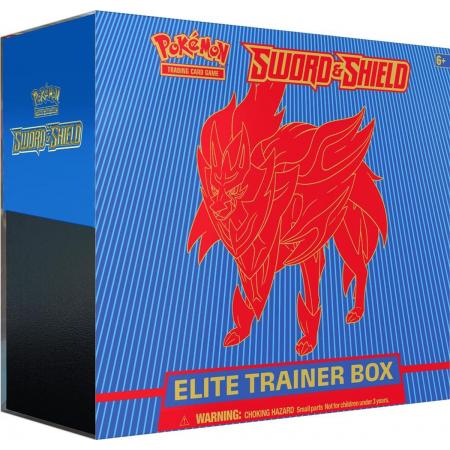 Pokemon: Sword & Shield Elite - Trainer Box: Zamazenta