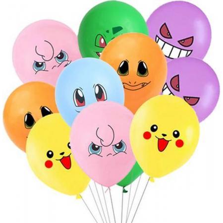 Pokemon ballonnen 12 stuks
