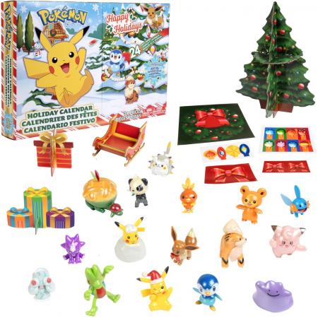 Pokémon - Advent Kalender 2022 - 24 cadeautjes inbegrepen!